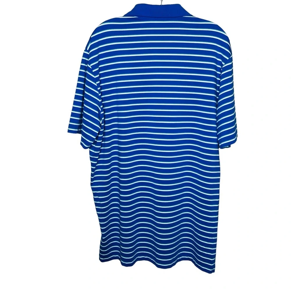 Polo Golf Ralph Lauren Men’s Shirt Large Stripes Performance Pima Cotton